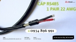Cáp truyền thông rs485 1 pair 22 awg đà nẵng, huế, quảng trị