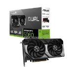 Card màn hình asus dual geforce rtx™ 5060 8gb gddr7 oc edition (90yv0n12-m0na00)