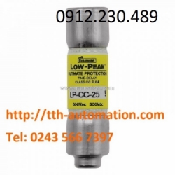 Cầu chì bussmann lp-cc-25  dòng điện định mức: 25a