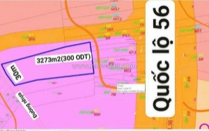 Chính chủ cần bán - đất sào hòa long 
• diện tích: 3.300 m² (300 m² thổ cư, phủ