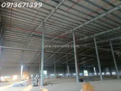 Cho thuê 6.000m² nhà xưởng trong kcn bến cát – bình dương – hcm