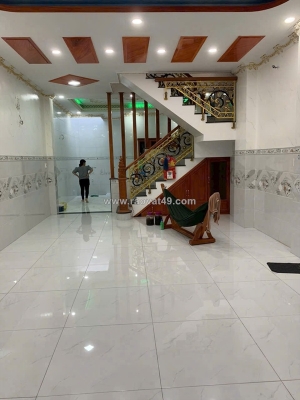 Cho thuê nhà hẻm 55 tây lân , bình trị đông a – bình tân , nhà mới