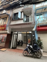 Cho thuê nhà ngõ ô tô kim giang, 58m² x 5 tầng, 5pn, 4wc, 20 triệu