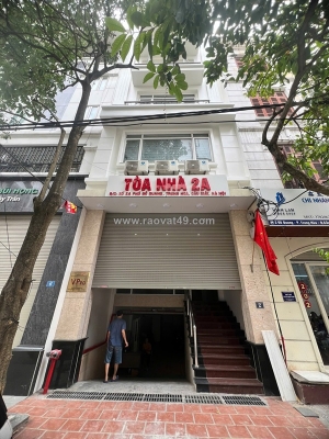 Cho thuê văn phòng tầng 1 và tầng 4, vị trí đẹp, đường to rộng số 2a đỗ quang,