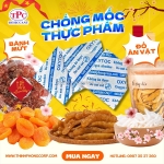 Chống mốc bánh mứt từ gốc bằng gói hút oxy oxytoc