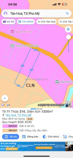 Chủ đất kẹt vốn kinh doanh cần bán lô đất nhà vườn - có sẵn căn nhà cấp 4 80m2