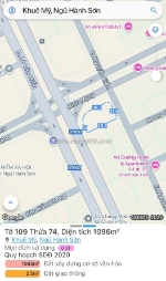 Chuyển nhượng lô góc 3mt đường minh mạng và lê văn hiến, khuê mỹ