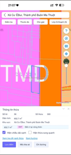 Cơ hội sở hữu 7 sào đất cư êbur, tp. buôn ma thuột. vị trí đắc địa, phù hợp làm