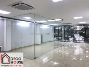 Công nghệ và vật liệu vách kính cường lực tại hoàng mai