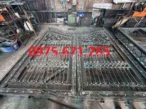 Cổng sắt mỹ thuật cao cấp sang trọng đẳng cấp