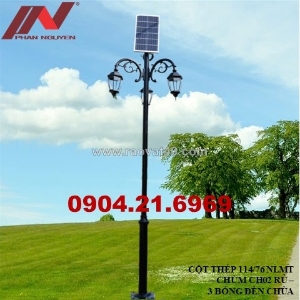 Cột đèn sân vườn tại sơn la - sản phẩm chiếu sáng có tính thẩm mỹ cao