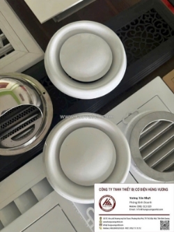 Cửa gió đĩa tròn nhôm dt-400 – hàng chất lượng, giá siêu hời