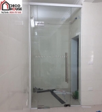 Cửa kính thủy lực 1 cánh mở trái hay mở phải? cách chọn đúng ngay từ đầu