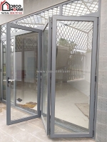 Cửa nhôm kính biệt thự với thiết kế cách âm, cách nhiệt hiệu quả