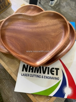 Cung cấp mâm gỗ khắc laser theo yêu cầu