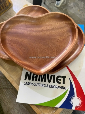 Cung cấp mâm gỗ khắc laser theo yêu cầu