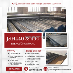 Cung cấp thép jsh440 & jsh490
