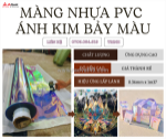 Cuộn nhựa pvc ánh kim bảy màu đẹp, độc lạ, hàng hottt