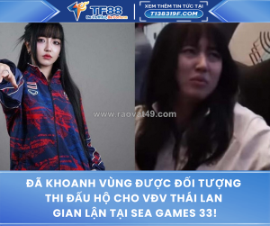 Đã khoanh vùng được đối tượng thi đấu hộ cho vđv thái lan gian lận tại sea games 33!