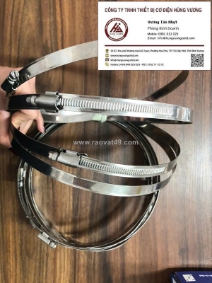 Đai siết cổ dê inox-304 ø25-40mm
