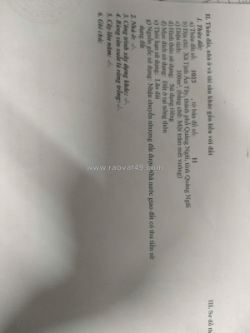 Đất đẹp – giá đầu tư  - cần bán lô đất tại   xã tịnh ấn tây, thành phố quảng