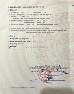 Đất đẹp – giá đầu tư -chính chủ cần bán nhanh lô đất tại xã châu lý ,huyện