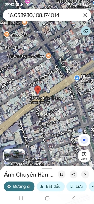 Đất đường tôn đức thắng - gần cổng bến xe trung tâm tp