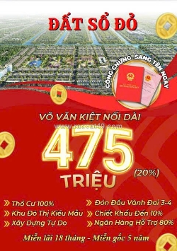 Đất nền trung tâm bến lức – mặt tiền đường 102m – chỉ cần thanh toán 400tr