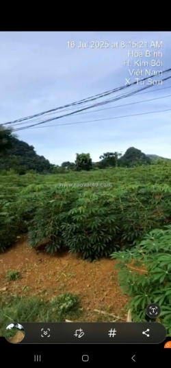 Đất nghỉ dưỡng rẻ nhất khu vực kim bôi