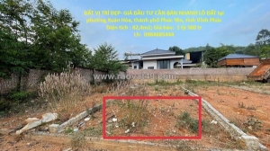 Đất vị trí đẹp- giá đầu tư cần bán nhanh lô đất tại thành phố phúc yên, tỉnh