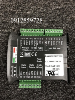Đầu cân điện tử pavone dat100 truyền thông rs485