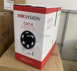 Dây cáp mạng cat6 hikvision ds-1ln6-ue-w – kết nối ổn định, bền bỉ theo thời gian