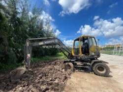 Dạy học xe nâng, máy cẩu, máy xúc