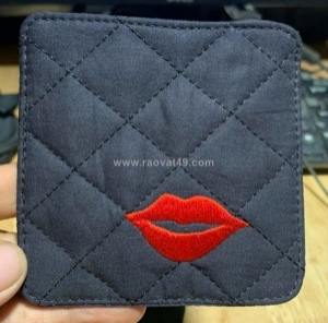 Đế lót ly vải ka ki , vải caravat giá rẻ.