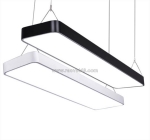 Đèn led hộp thả trần văn phòng 1.2m bo góc