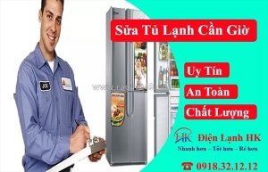 Dịch vụ sửa tủ lạnh cần giờ - nhanh chóng, uy tín, giá tốt