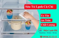 Dịch vụ sửa tủ lạnh củ chi uy tín - có mặt nhanh, giá tốt