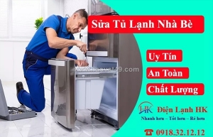 Dịch vụ sửa tủ lạnh nhà bè uy tín - có mặt nhanh, giá tốt
