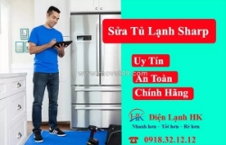Dịch vụ sửa tủ lạnh sharp uy tín - nhanh chóng, giá tốt