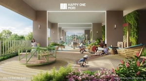 Dự án happy one mori dt 66,5m2  2pn 2wc chỉ 2,7 tỷ tặng nội thất cao cấp ngay