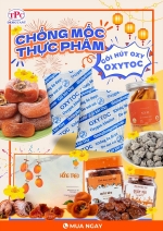 Dùng gói hút oxytoc - không còn lo mốc bánh mứt tết