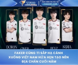 Faker cùng t1 sắp hạ cánh xuống việt nam hứa hẹn tạo nên địa chấn cuối năm