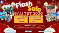 Flash sale sắm tết – giảm ngay 100.000đ/ khách 🔥