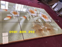 Gạch 3d tranh hoa 3d đẹp