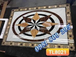 Gạch thảm trung tâm phòng khách