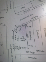 Gấp bán đất lô góc 2 mặt tiền đông thạnh 7-3 – giáp q12