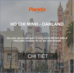 Giá cước vận chuyển hàng hóa từ hồ chí minh đến oakland