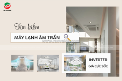 Giá điều hòa âm trần 4.0hp inverter/non-inverter chênh lệch ra sao?