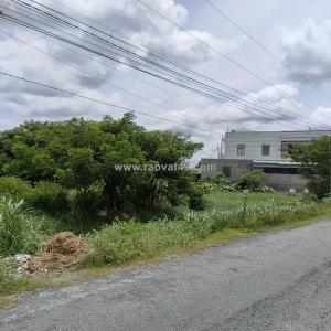 Giá tốt: cho thuê đất ruộng 5.400m2 ( 60x90m) mặt tiền huỳnh châu sổ, p.6,