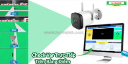 Giải pháp camera an ninh có hỗ trợ livestream cho sân cầu lông